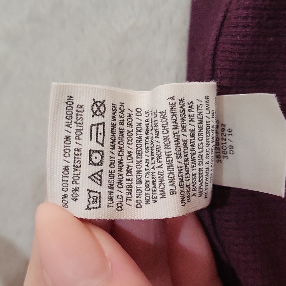 PINK Victoria's Secret Burgundy Pajama Onesie - Picture 6 of 14
